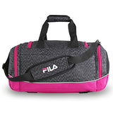 Fila Sprinter Small Duffel Sports Gym Bag, Static Pink, One Size
