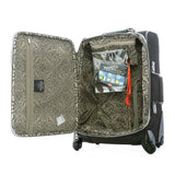 Olympia Luggage Skyhawk 26 Inch Expandable Vertical Rolling Case,Black,One Size