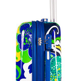 Gabbiano Floral 3 Piece Hardside Expandable Spinner Luggage Set (Retro Floral)