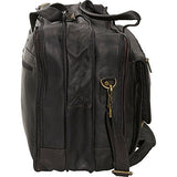 David King & Co. Expandable Laptop Briefcase, Black, One Size