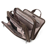 Travelpro Luggage Platinum Elite 16" Carry-On Slim Business Computer Briefcase, Rich Espresso,