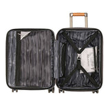 Ricardo Beverly Hills Ocean Drive | 3-Piece Set | 19" and 29" Spinners, Travel Pillow (Silver)