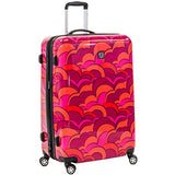 Ful Sunset 28 Inch Spinner Rolling Luggage Suitcase Suitcase, Orange