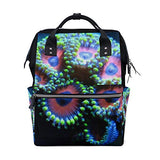 Backpack Coral Beauty Mens Laptop Backpacks Shoulder Hiking Daypack