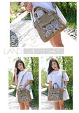 Bibitime Bohemian Crossbody Bag For Women Handbag Floral Tote Hobo Shoulder Bag Messenger Bag Cross