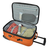 Us Traveler Oakton 4-Piece Luggage Set,Purple,Us