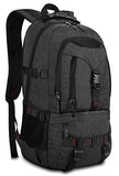 Kaka Terylene Fabric Backpack For 17-Inch Laptops Black New