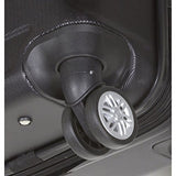 Dejuno Logan 3-Piece Hardside Spinner Combination Lock Luggage Set, Black