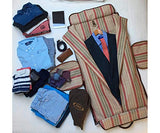 Floto Venezia Convertible Garment Duffle Travel Bag Weekender in Tempesti Leather