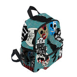 GIOVANIOR Hollywood Undead Sugar Skulls Travel School Backpack for Boys Girls Kids