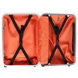 Enkloze X1 Carbon Black Carry-On 21" Spinner 100% Poly Tsa Approved Zipperless