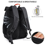 Casual Laptop Backpack, Ice Frog Anti-Theft College Business Travel Backpack Waterproof Outdoor