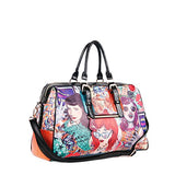 Nicole Lee Shelby Retro Print Overnighter, Punky, One Size