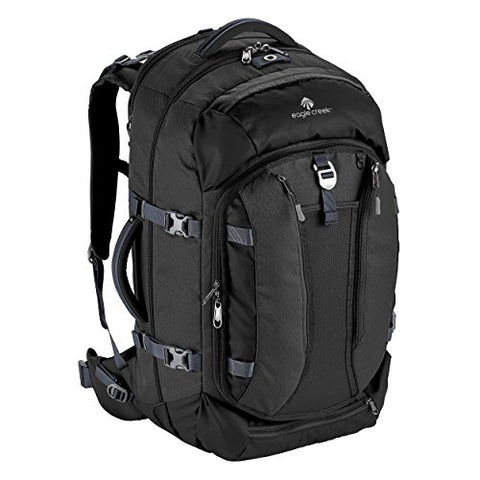 Eagle Creek Global Companion 65L Unisex Backpack Travel Water Resistant Mulituse-17in Laptop Suitecase, Black