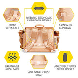 Bixbee Kids Backpack, Sparkalicious Gold Butterflyer, Medium