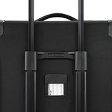 Briggs & Riley Baseline-Softside CX Expandable Medium Checked Spinner Trunk, Black, 25-Inch