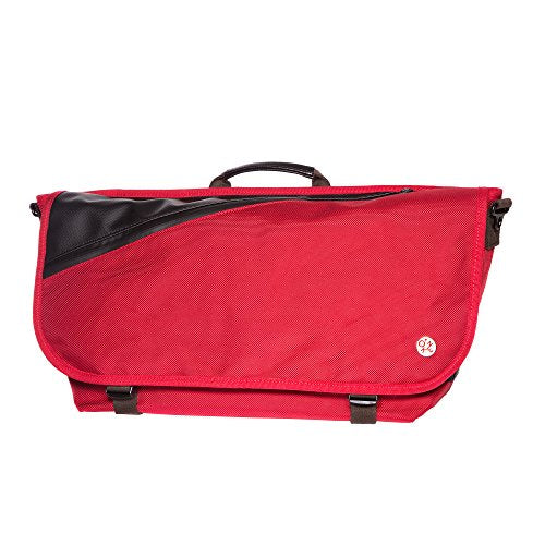 Token Bags Grand Army Messenger Medium, Red, One Size