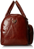 Floto Luggage Torino Duffle Travel Bag, Vecchio Brown, Large