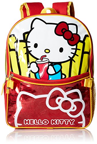 hello kitty backpack 16 inch Shop Hello Kitty Little Girls Burger And Frie – Luggage Factory