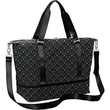 Baggallini Expandable Carry On Duffel, Blue Prism, One Size