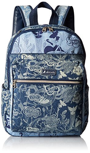 Sakroots Women'S Artist Circle Cargo Backpack, Denim Peace