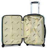Dejuno Impact Hardside 3-Piece Spinner Luggage Set, Green