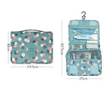 Damara Portable Folding Travel Bag Organiser Insert Tidy Cosmetic Pocket,Blue