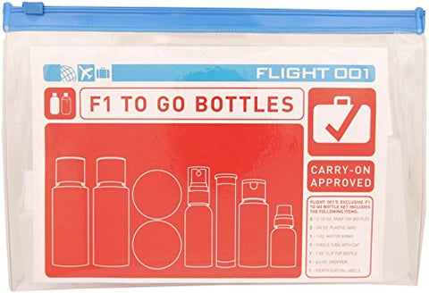 FLIGHT001 To Go Bottles - Clear