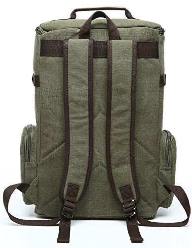 aidonger unisex vintage canvas backpack laptop backpack Shop Canvas Backpack, Aidonger Vintage Canvas – Luggage Factory