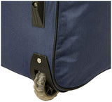 Rockland Rolling Duffel Bag, Navy, 22-Inch