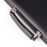 On Sale S-Zone Mens Microfiber Leather Flapover Briefcase Messenger Bag Fit 14 Inch Laptop Bag