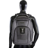 Perry Ellis Men'S M328 Business Tablet Compartment Laptop Backpack, Charcoal, One Size
