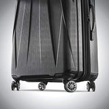 Samsonite Centric 2 Hardside Expandable Luggage with Spinner Wheels, Black, Checked-Large 28-Inch