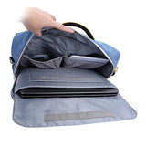 Vangoddy Unisex 17 Inch Nylon Hybrid Laptop Shoulder Bag Backpack Briefcase For Hp Envy / Omen /