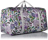 Vera Bradley Lighten Up Large Travel Duffel, Lavender Botanical