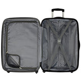 U.S. Traveler Silver 3-Piece Lightweight Expandable Spinner Set