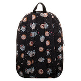 Rick And Morty Space Heads All Over Print Backpack
