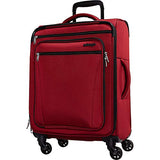 eBags eTech 3.0 Softside Spinner Carry-On (Crimson Red)