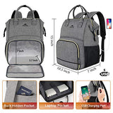 Lunch Backpack, Insulated Cooler Backpack Lunch Box Laptop Backpack with USB Port for Women Men,Water Resistant Leak-proof Lunch Bag Tote for School Work Hiking Beach Picnic Trip Fits 15.6 Inch Laptop