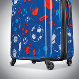 American Tourister Moonlight Spinner 28, Red/White/Blue