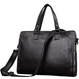 Mens Business Laptop Briefcase, Berchirly Men Bag PU Leather Messenger Bag For Work Computer Casing