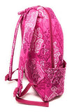Vera Bradley Laptop Backpack (Updated Version) With Solid Color Interiors (Stamped Paisley With