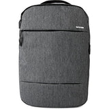 Incase City Collection Compact Backpack Backpack Heather Black/Gunmetal Gray One Size