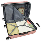 London Fog Kingsbury 25" Spinner Luggage, Rose Gold