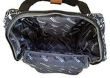 Trendy Flyer Duffel/Tote Bag Gym Luggage Case Wheel Purse Damask