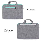 BRINCH 15-15.6 Inch Multi-Functional Suit Fabric Portable Laptop Sleeve Case Shoulder Messenger Bag