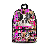 Bigcardesigns 15" French Bulldog Canvas Animal