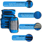 Flexi Fuji 5 set Packing Cubes - Travel Luggage Packing Organizers Honeycomb Mesh with Laundry Bag