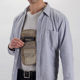 EAGLE CREEK TRAVEL GEAR Undercover Neck Wallet Deluxe, Khaki