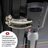 Maui and Sons Stripes 3-piece Hardside Spinner Luggage Set, TSA Lock